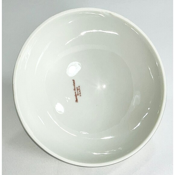 Antique Theodore Haviland Limoges Pink Floral Covered Butter Dish With Strainer - Picture 14 of 14